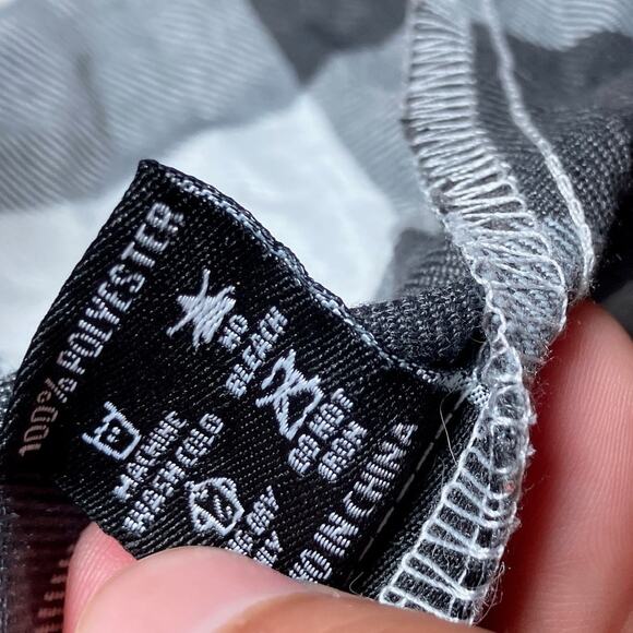 Dixxon Mens Shirt Black White Plaid Flannel The Pinnacle Button Down Small - Picture 7 of 12